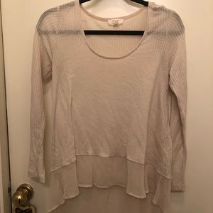 Fall sweater - tan color